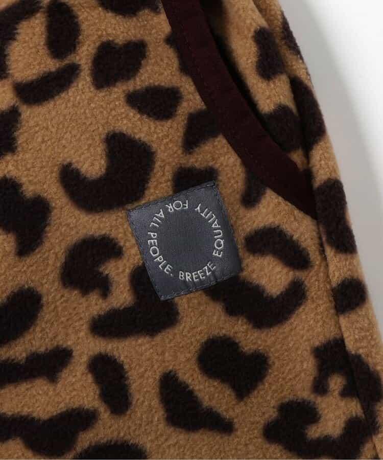 滿印抓絨長褲（可成套搭配） 十分褲