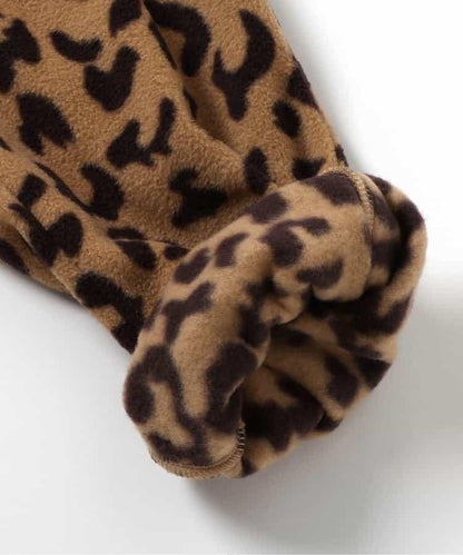 滿印抓絨長褲（可成套搭配） 十分褲