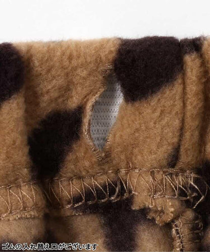 滿印抓絨長褲（可成套搭配） 十分褲