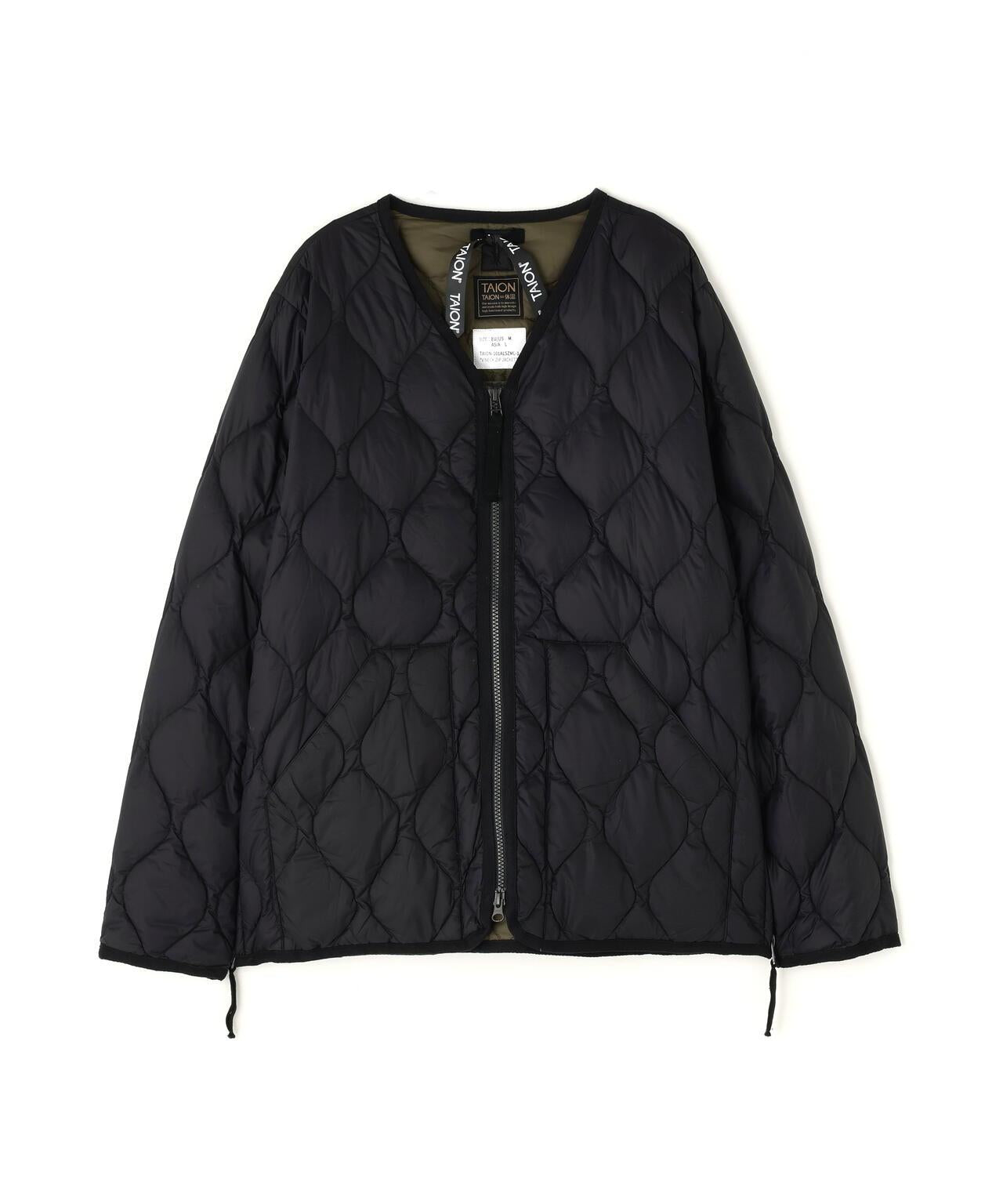 TAION MILITARY雙拉鍊V領羽絨夾克-軟殼【女款】