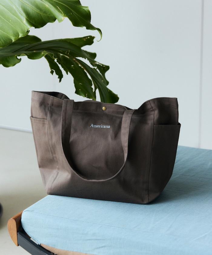 Americana× Firsthand 聯名刺繡TOTE BAG M LOGO刺繡 托特包 M碼