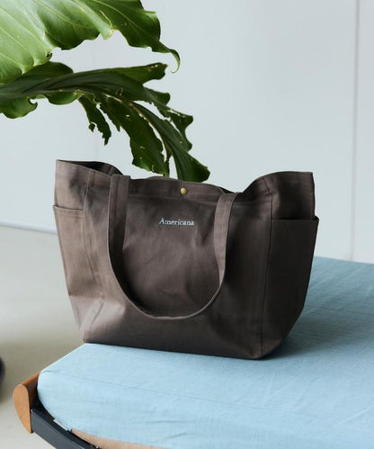 Americana× Firsthand 聯名刺繡TOTE BAG M LOGO刺繡 托特包 M碼