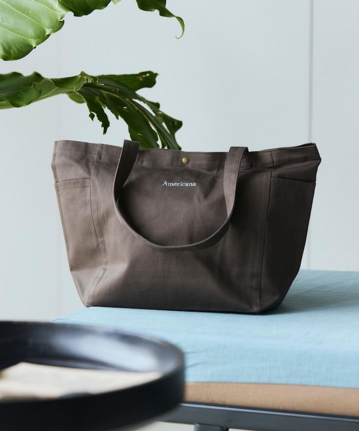 Americana× Firsthand 聯名刺繡TOTE BAG M LOGO刺繡 托特包 M碼
