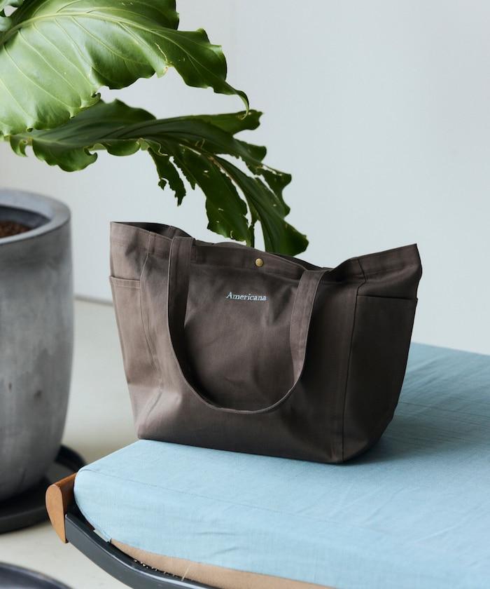 Americana× Firsthand 聯名刺繡TOTE BAG M LOGO刺繡 托特包 M碼