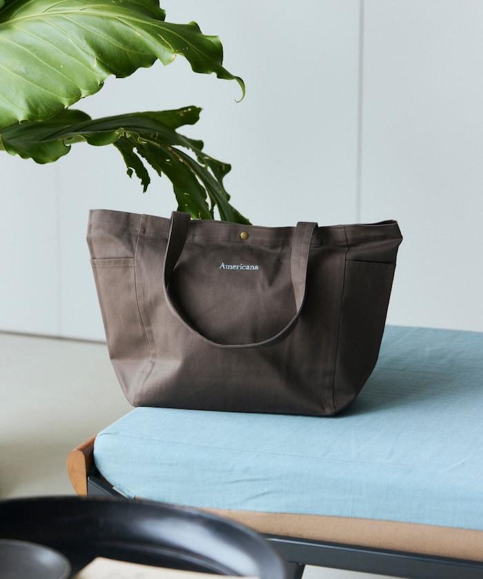 Americana× Firsthand 聯名刺繡TOTE BAG M LOGO刺繡 托特包 M碼