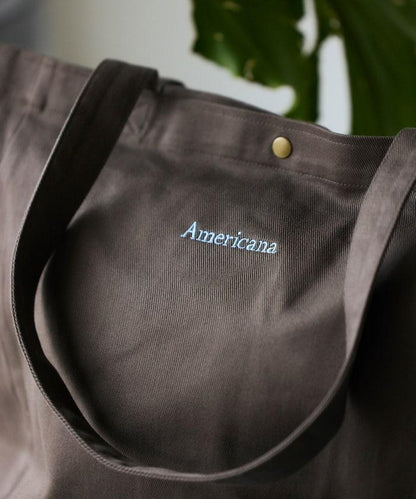 Americana× Firsthand 聯名刺繡TOTE BAG M LOGO刺繡 托特包 M碼
