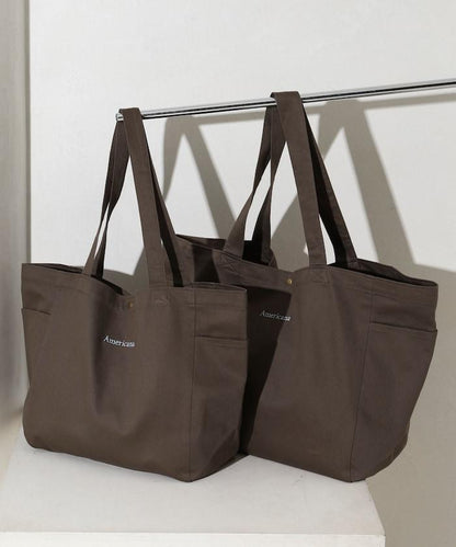 Americana× Firsthand 聯名刺繡TOTE BAG M LOGO刺繡 托特包 M碼