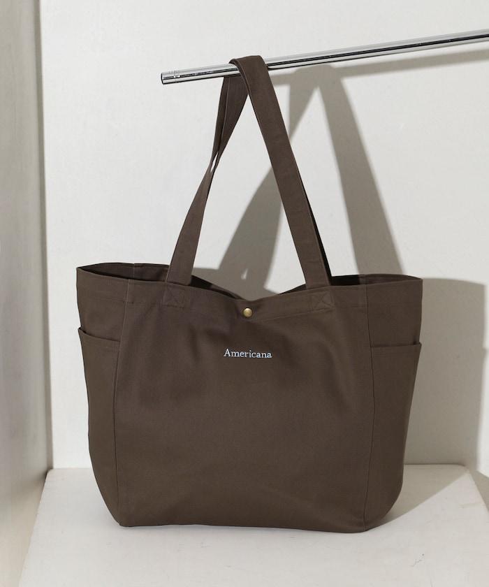 Americana× Firsthand 聯名刺繡TOTE BAG M LOGO刺繡 托特包 M碼