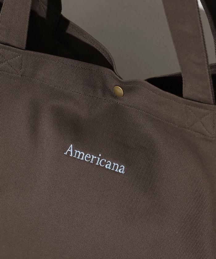 Americana× Firsthand 聯名刺繡TOTE BAG M LOGO刺繡 托特包 M碼