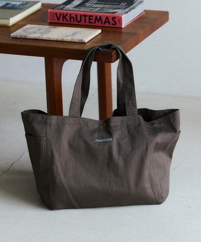 Americana× Firsthand 聯名刺繡TOTE BAG L LOGO刺繡 托特包 L碼