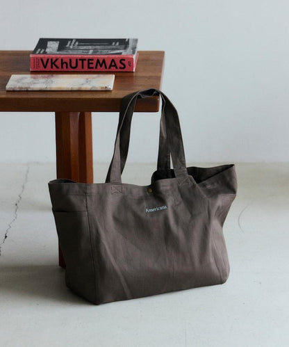 Americana× Firsthand 聯名刺繡TOTE BAG L LOGO刺繡 托特包 L碼