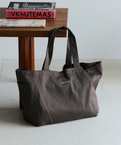 Americana× Firsthand 聯名刺繡TOTE BAG L LOGO刺繡 托特包 L碼
