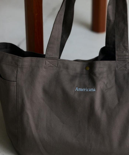 Americana× Firsthand 聯名刺繡TOTE BAG L LOGO刺繡 托特包 L碼