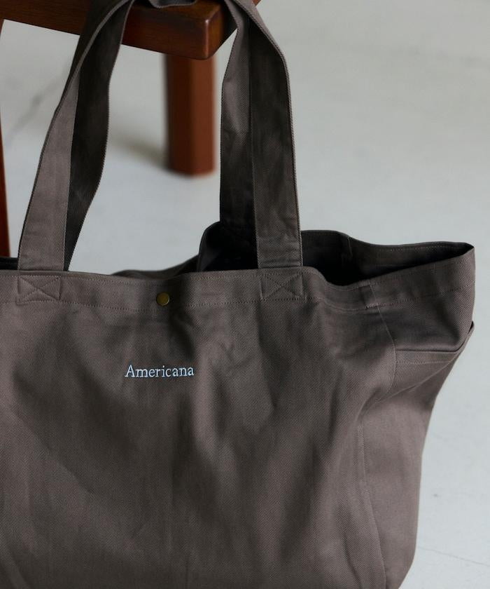 Americana× Firsthand 聯名刺繡TOTE BAG L LOGO刺繡 托特包 L碼