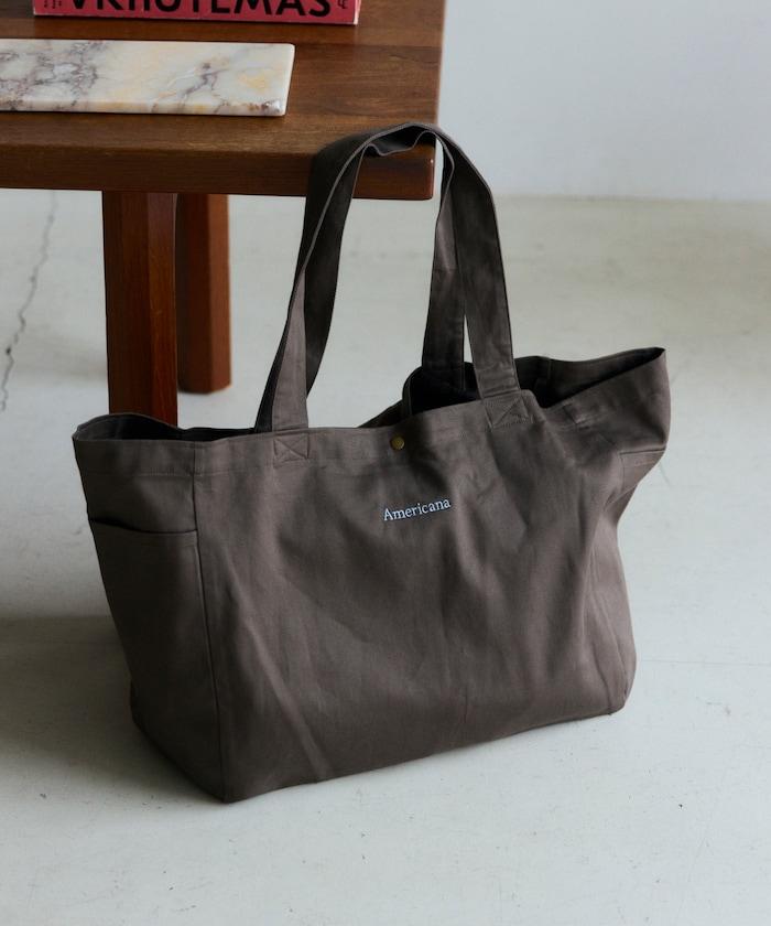 Americana× Firsthand 聯名刺繡TOTE BAG L LOGO刺繡 托特包 L碼