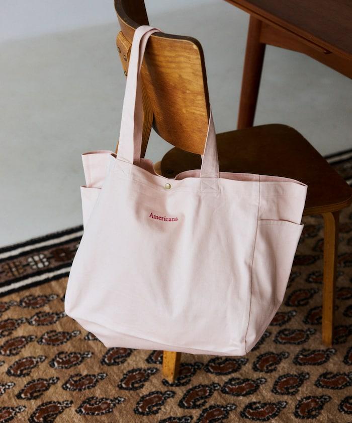 Americana× Firsthand 聯名刺繡TOTE BAG L LOGO刺繡 托特包 L碼