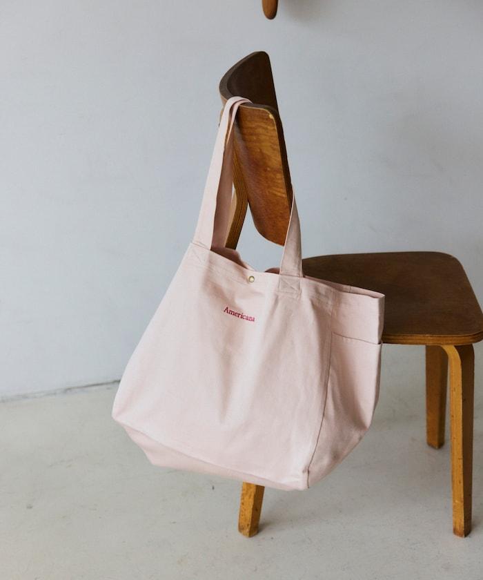 Americana× Firsthand 聯名刺繡TOTE BAG L LOGO刺繡 托特包 L碼