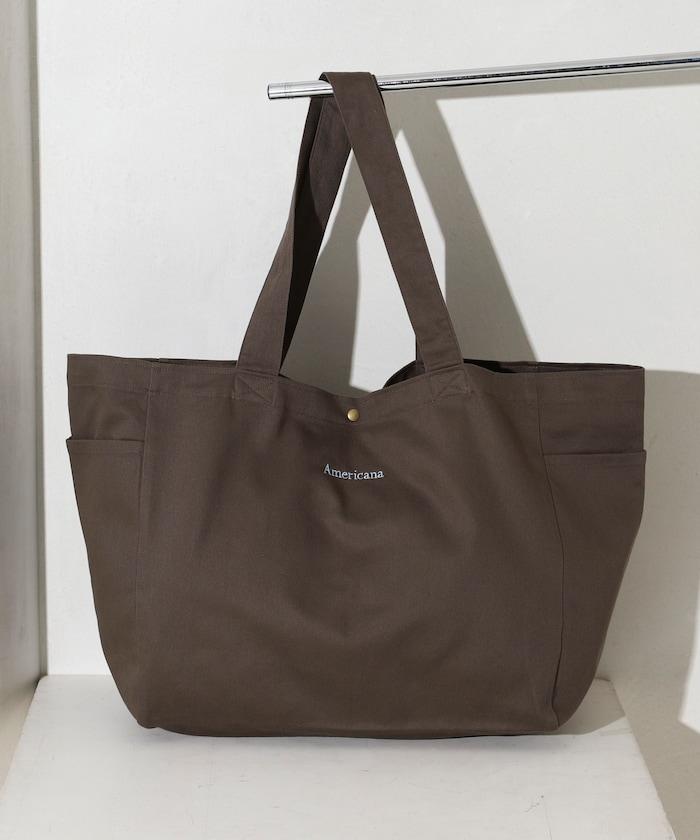 Americana× Firsthand 聯名刺繡TOTE BAG L LOGO刺繡 托特包 L碼