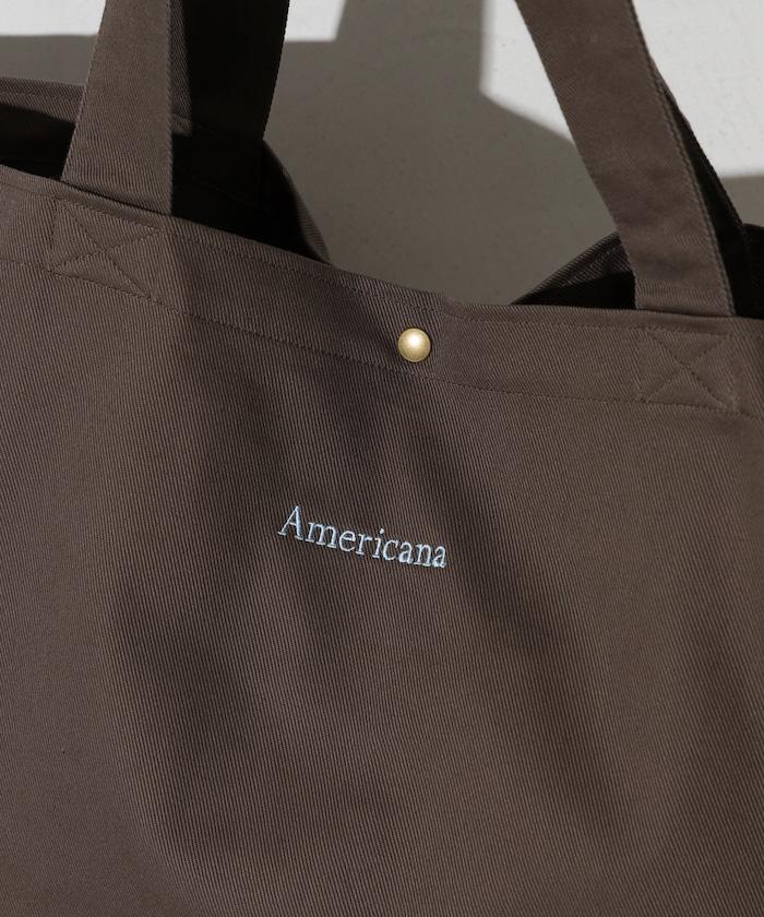 Americana× Firsthand 聯名刺繡TOTE BAG L LOGO刺繡 托特包 L碼