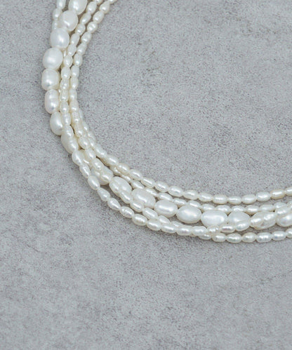 MIX珍珠五連項鍊