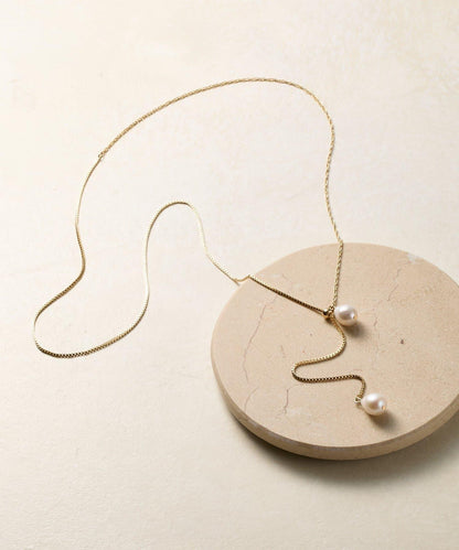 珍珠Y字型項鍊