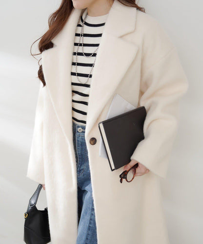 毛邊切斯特大衣