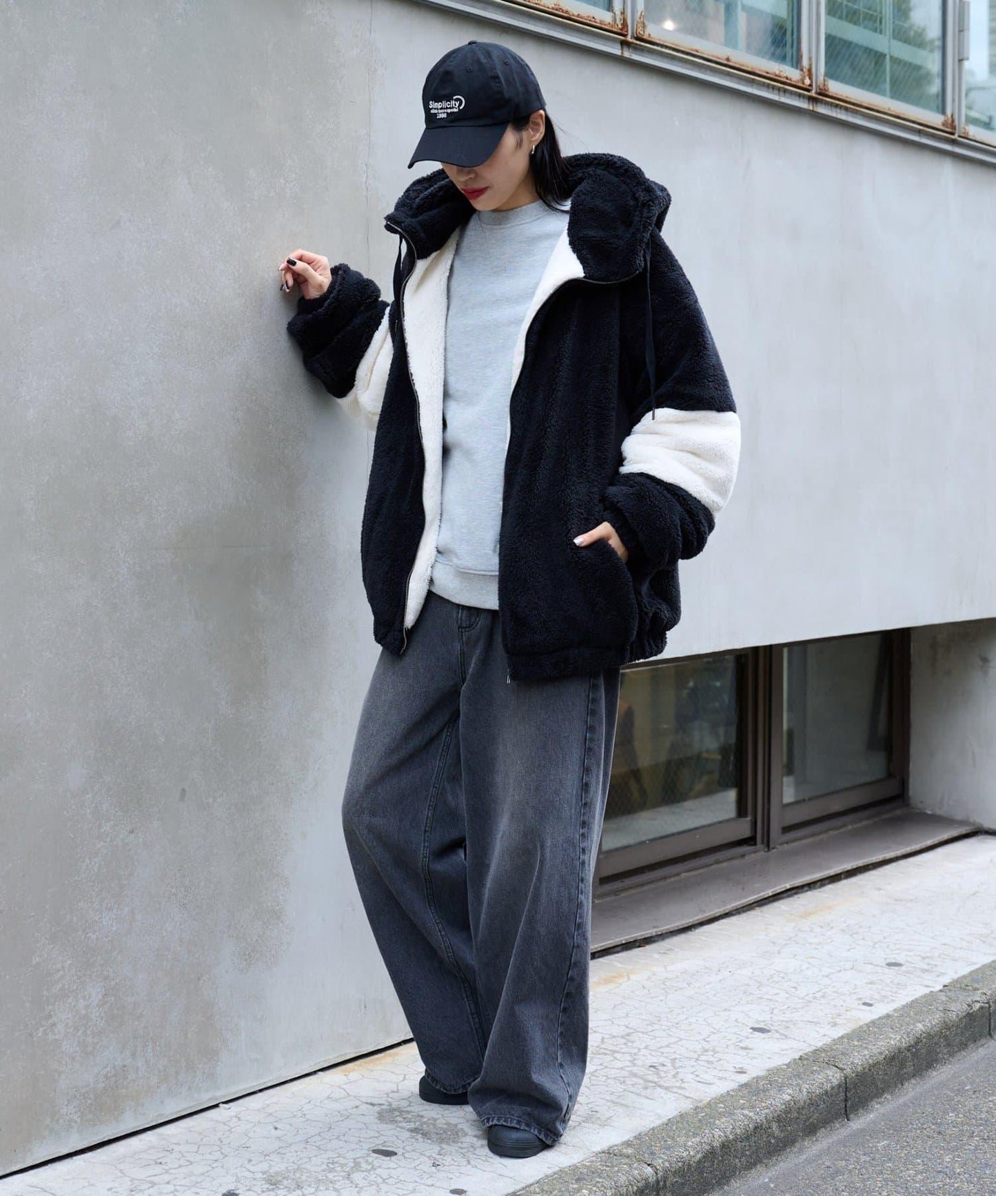 【復刻】長絨抓絨寬鬆連帽衛衣