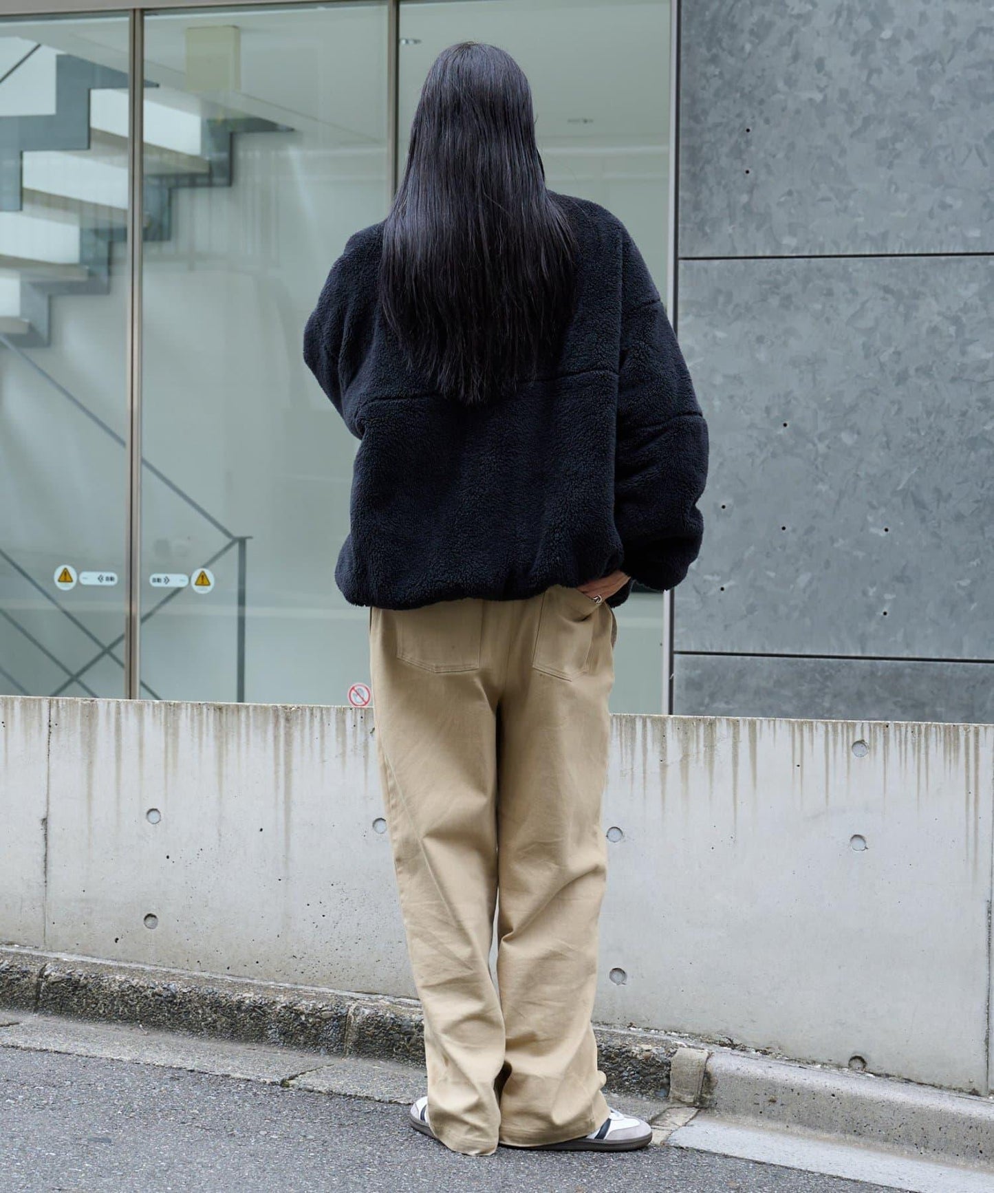 【復刻】長絨抓絨加大立領夾克