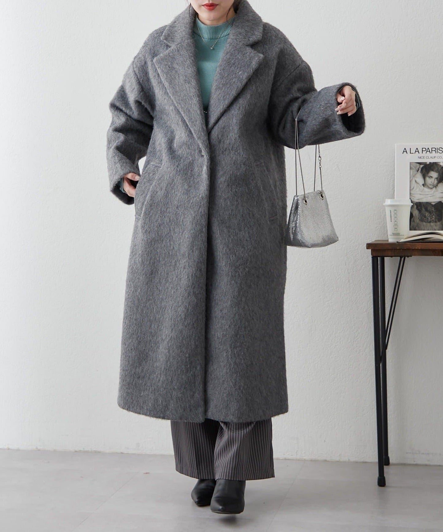 毛邊切斯特大衣