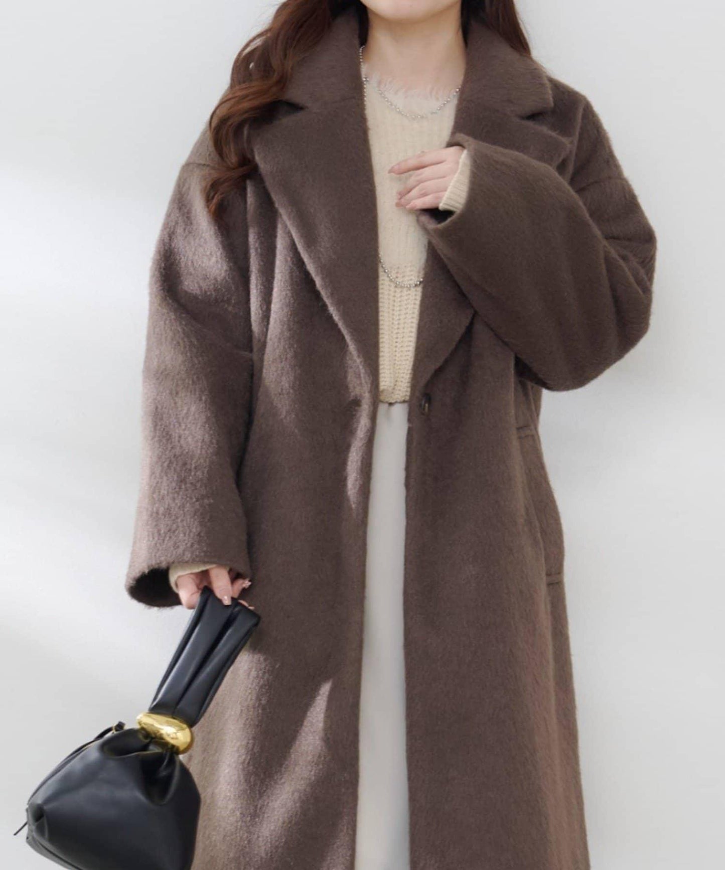 毛邊切斯特大衣