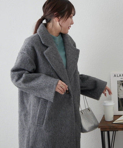 毛邊切斯特大衣