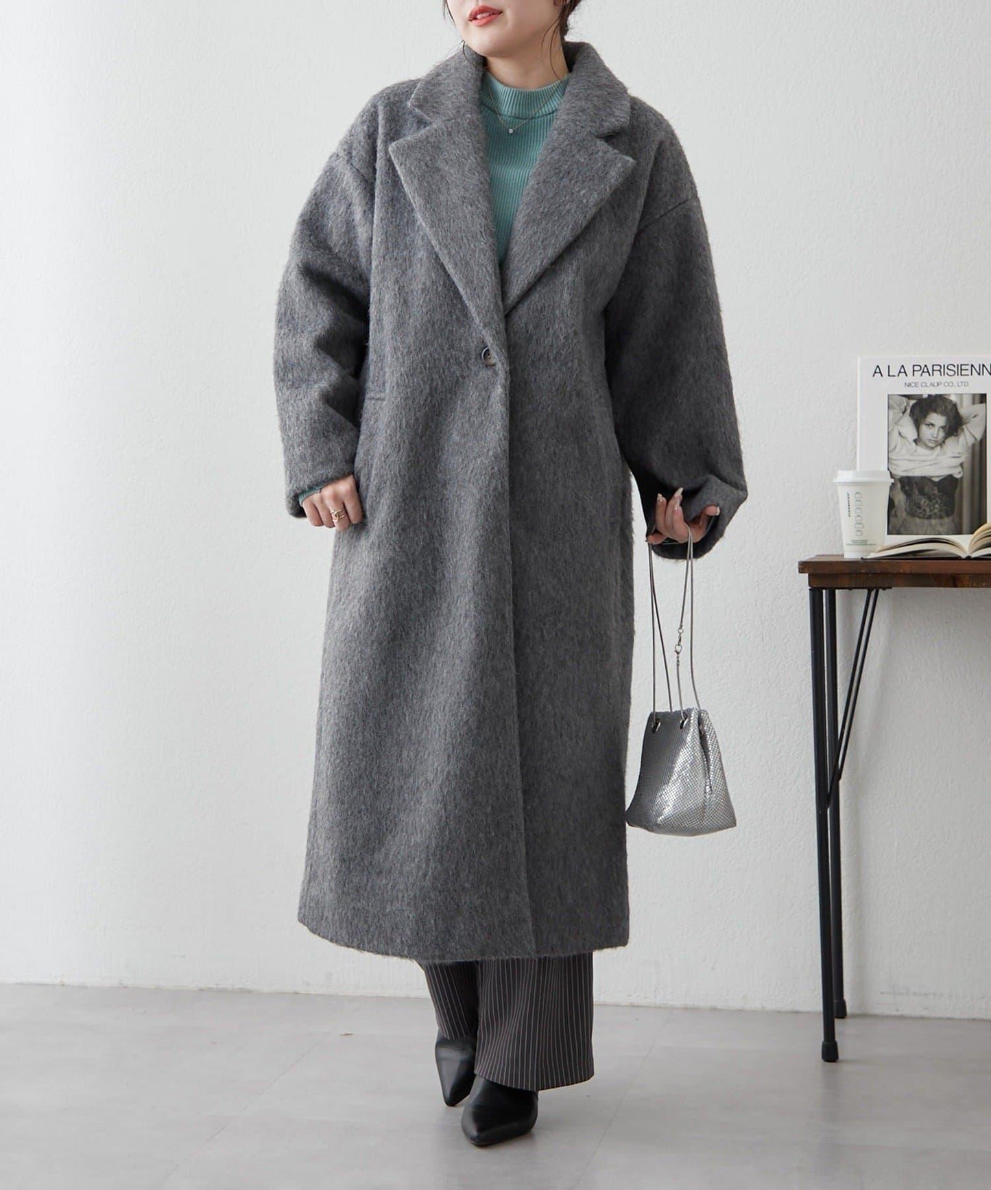 毛邊切斯特大衣