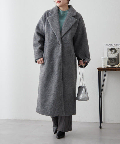 毛邊切斯特大衣