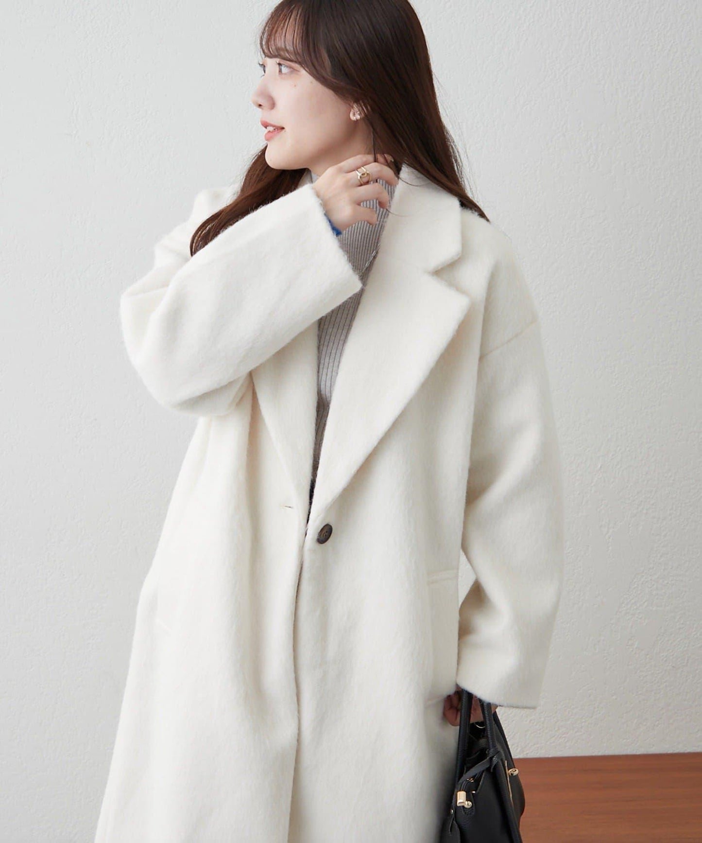 毛邊切斯特大衣