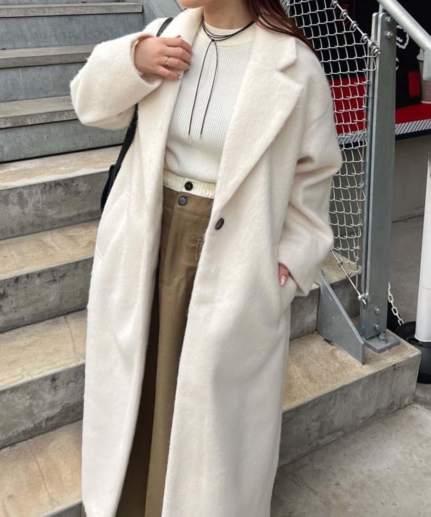 毛邊切斯特大衣