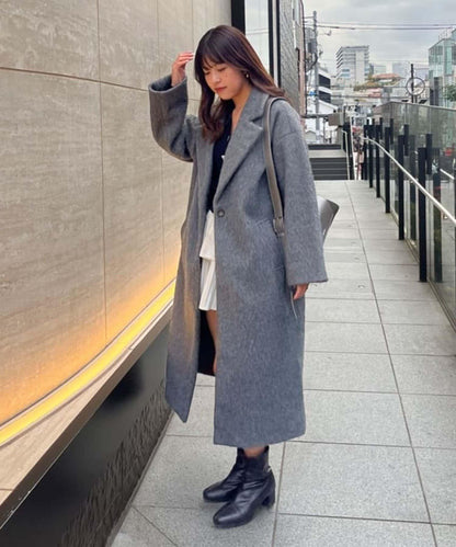 毛邊切斯特大衣