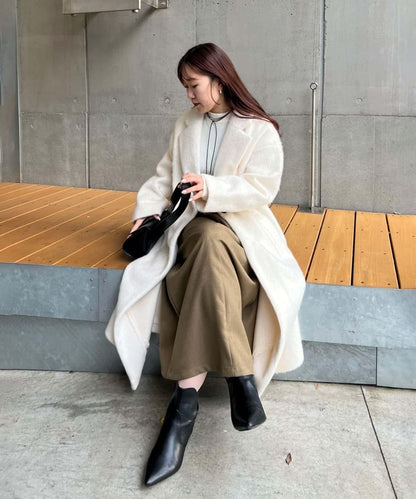 毛邊切斯特大衣