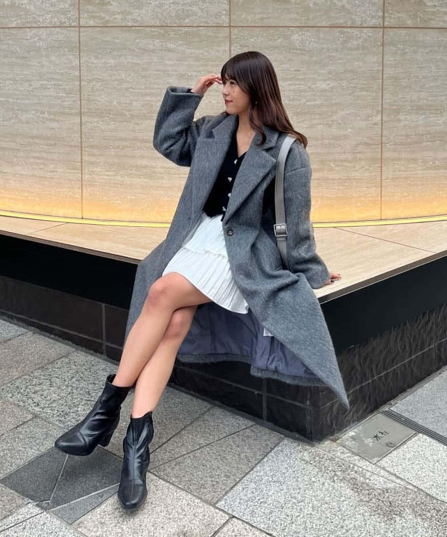 毛邊切斯特大衣