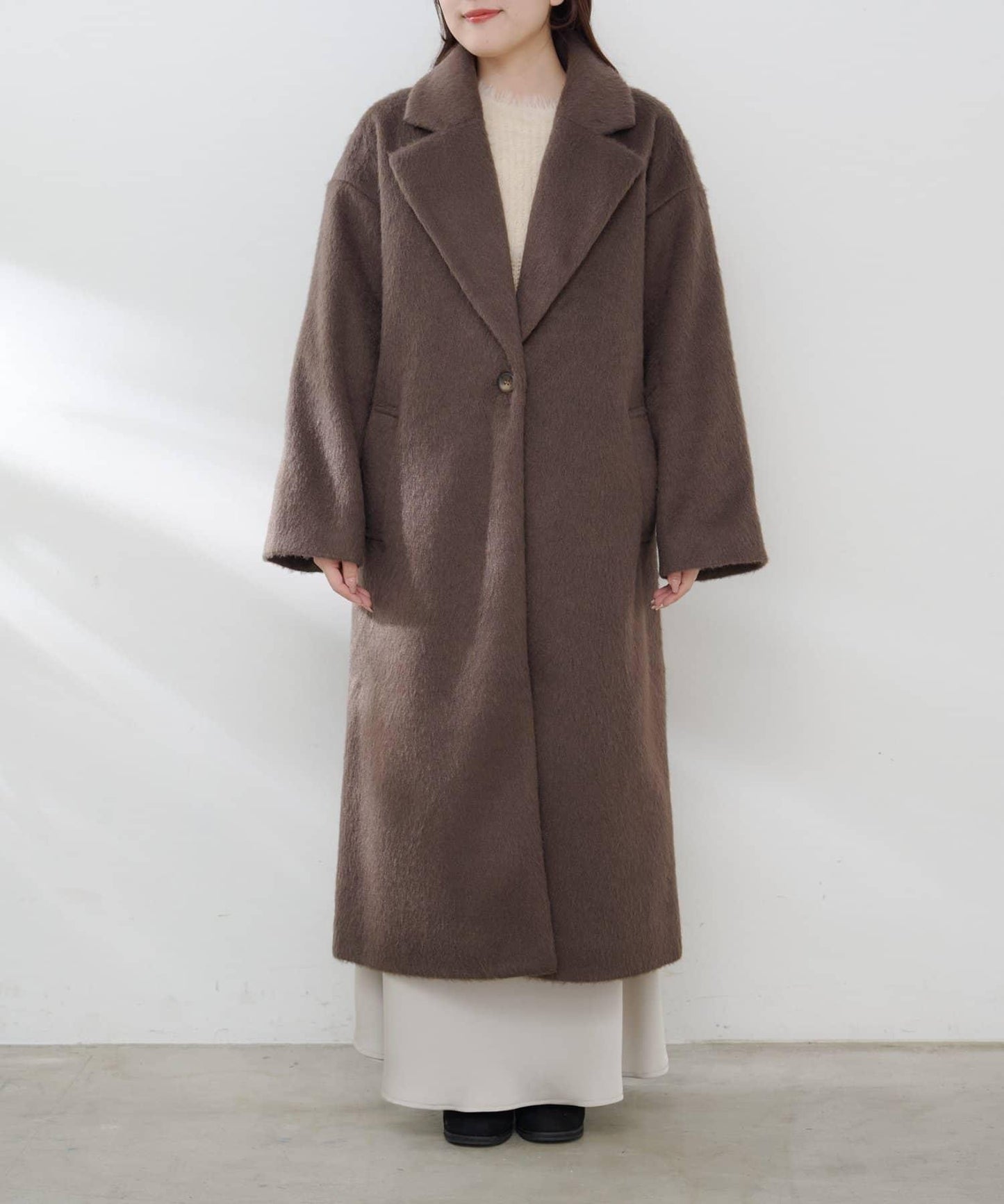 毛邊切斯特大衣