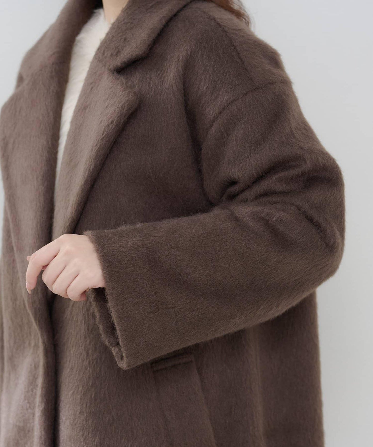 毛邊切斯特大衣