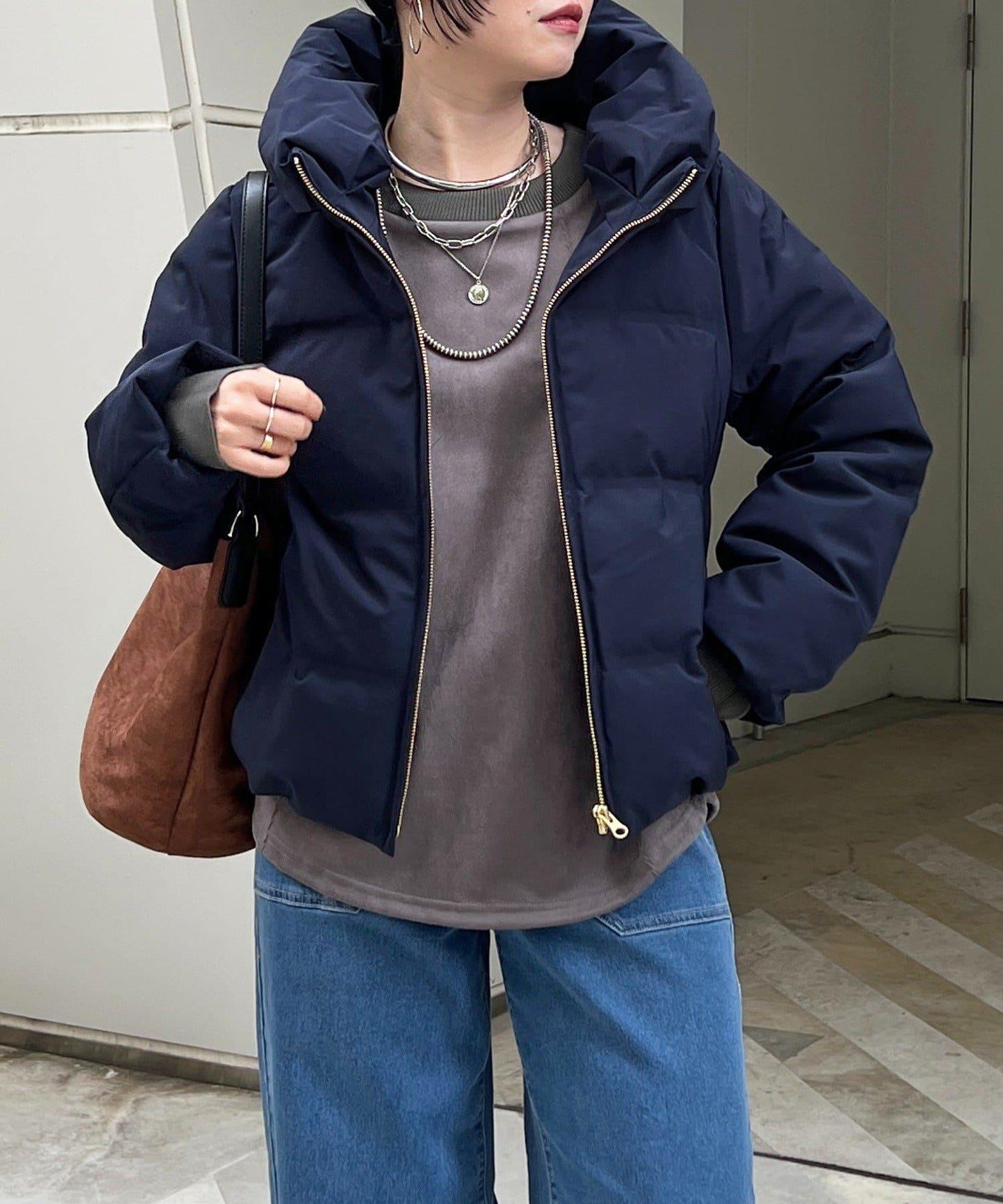 無縫輕薄羽絨服