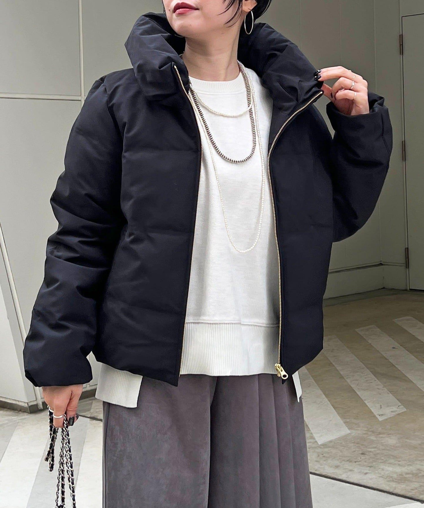 無縫輕薄羽絨服
