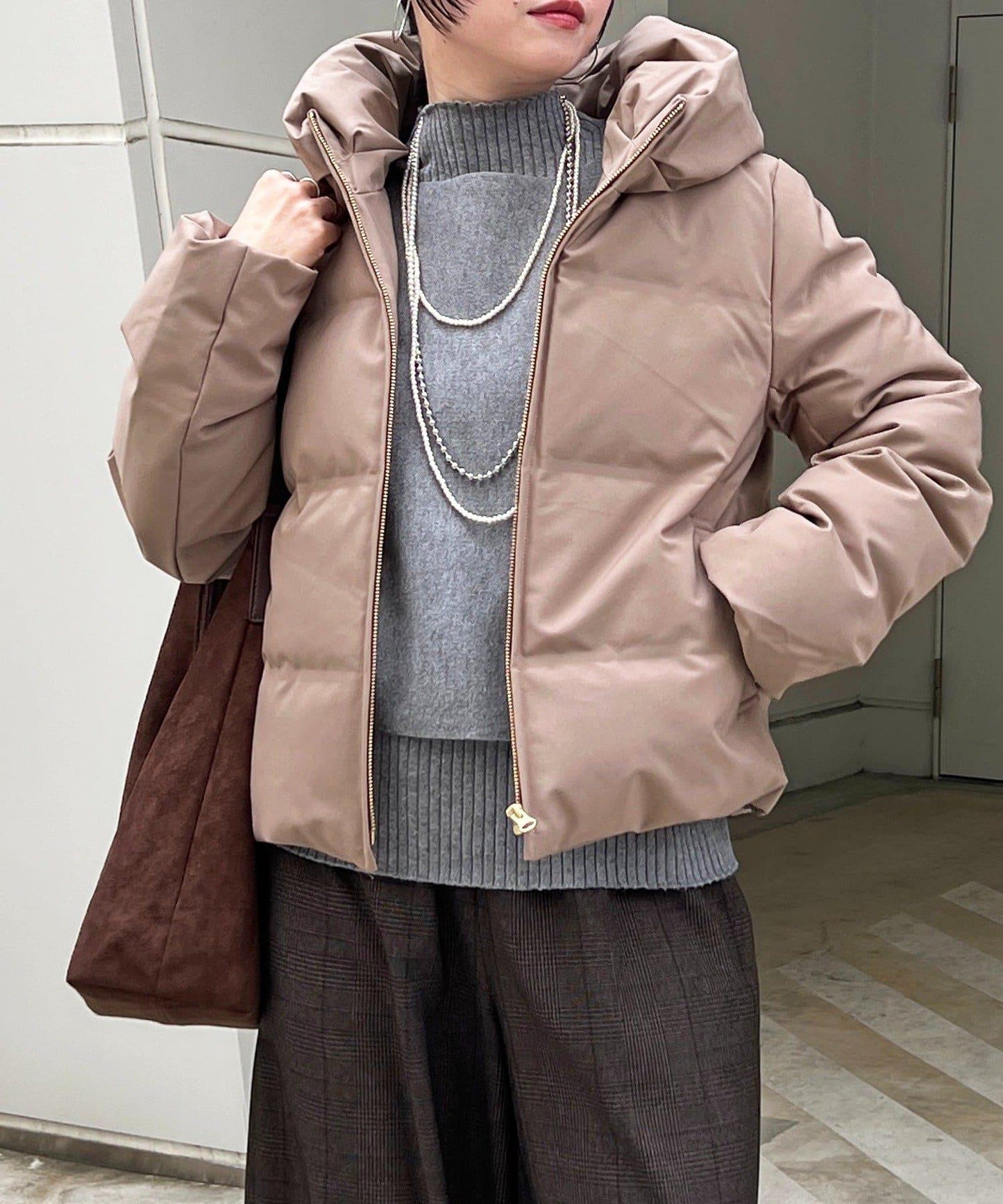 無縫輕薄羽絨服
