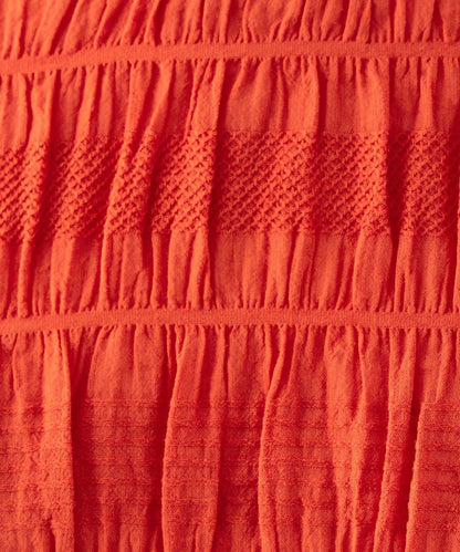 《近日開始》棉質褶皺襯衫