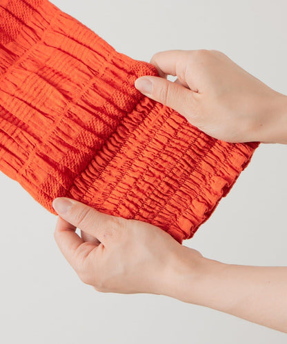 《近日開始》棉質褶皺襯衫