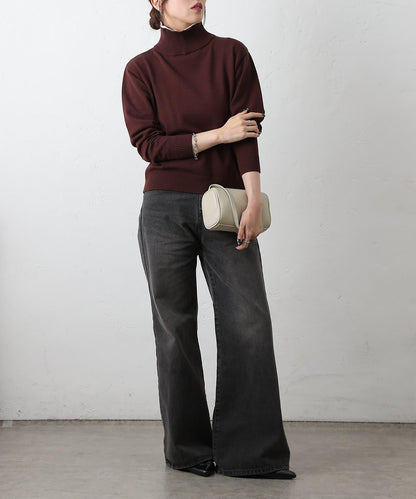 拼色針織套頭衫