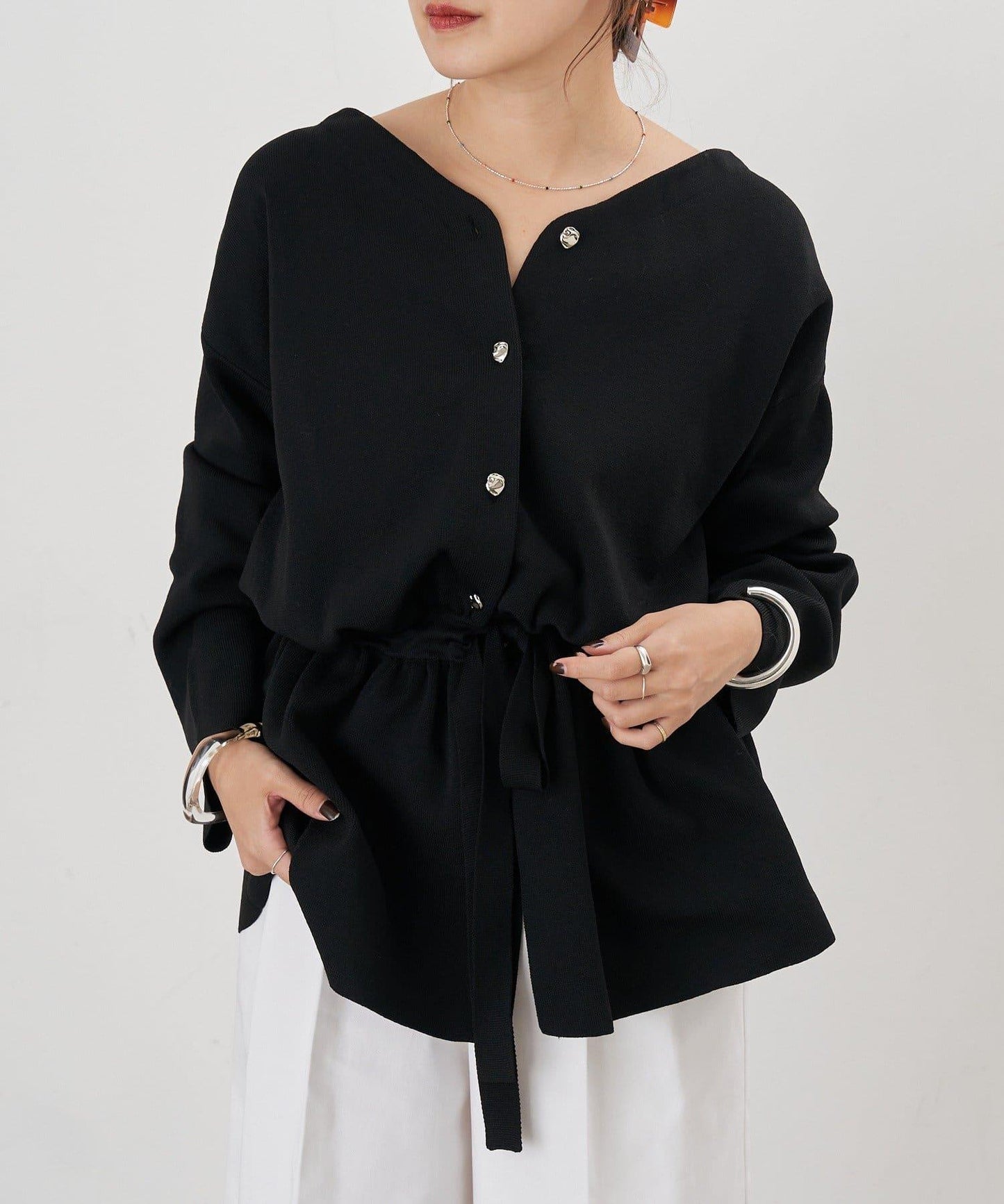 【26SS】3WAY荷葉邊開衫