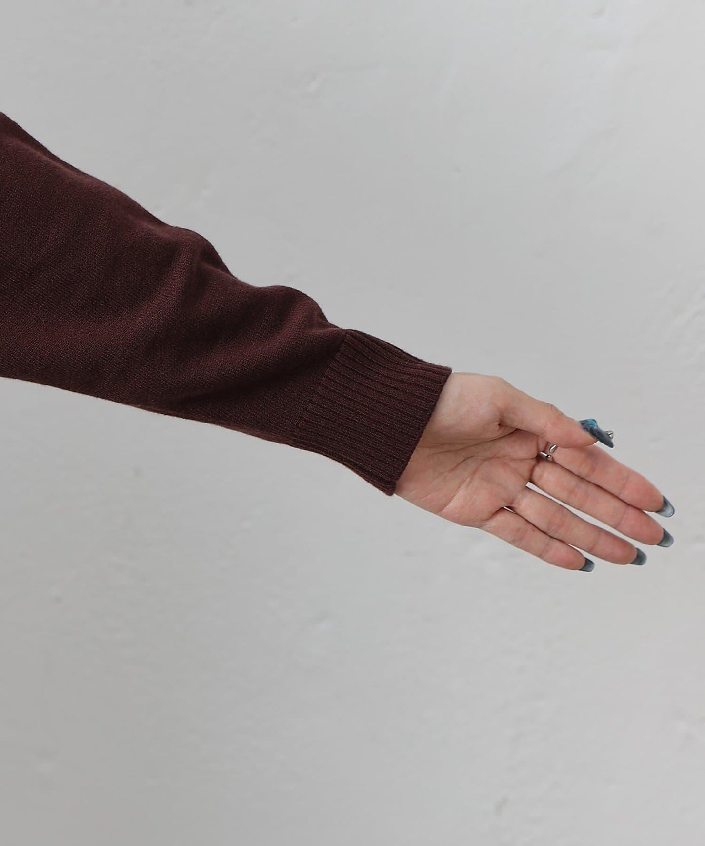 拼色針織套頭衫