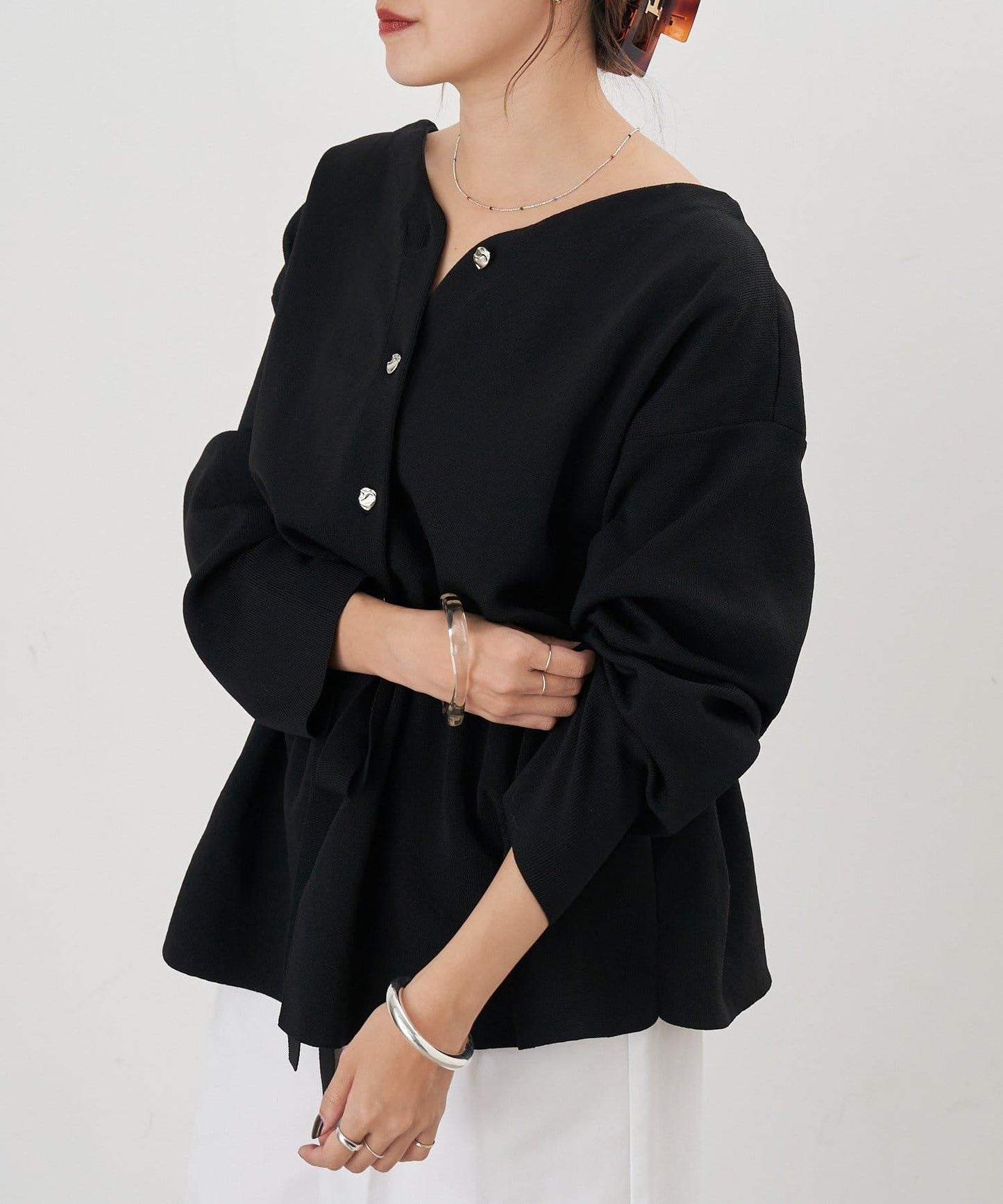 【26SS】3WAY荷葉邊開衫