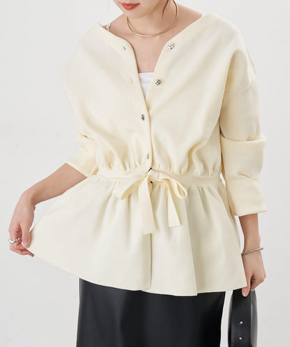 【26SS】3WAY荷葉邊開衫